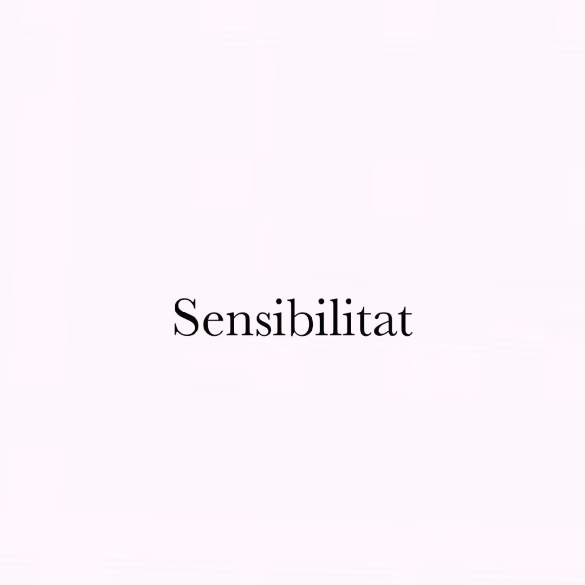 Sensibilitat