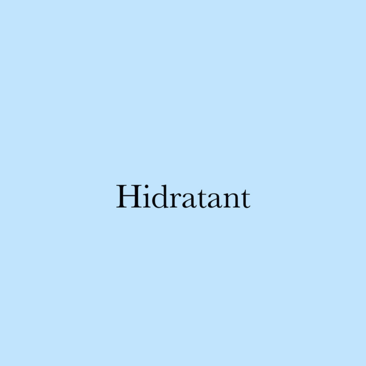 Hidratant